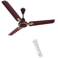 Ceiling fan installed indoors